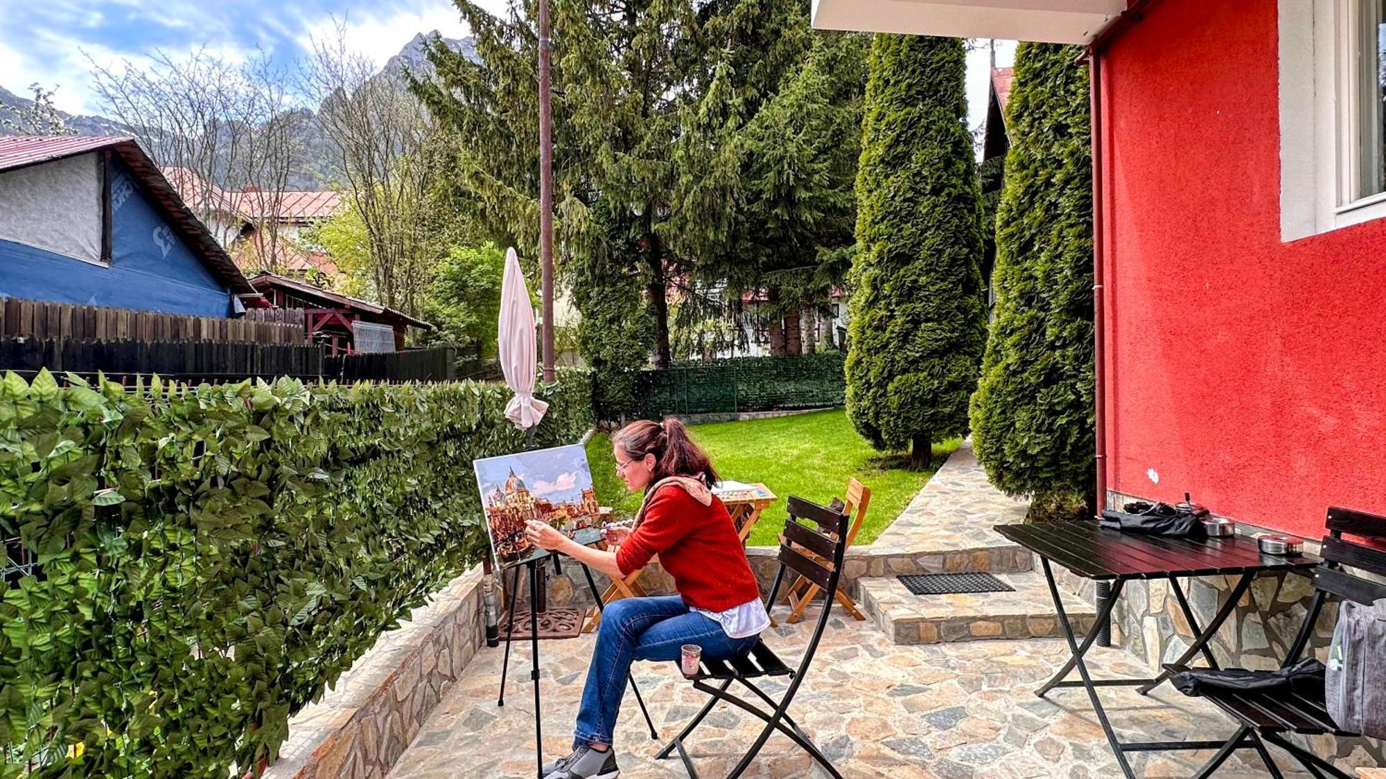 Valea Alba View - Self Check-In Hotell Buşteni Exteriör bild